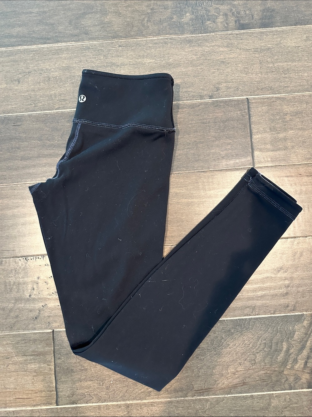 Reversible lululemon athletica' Black/light purple Athletic Leggings